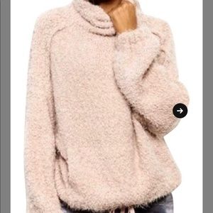 Young Fabulous and broke blush sweater
